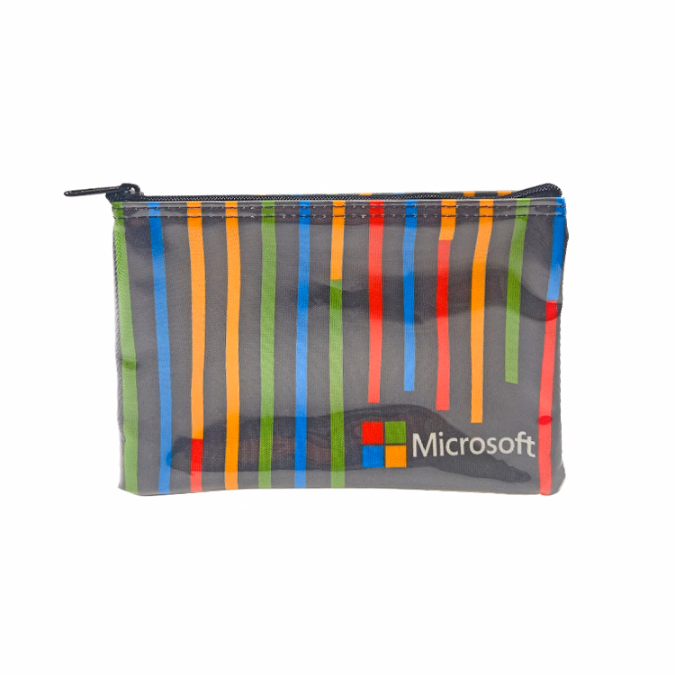 Small Clear Coated Pouch