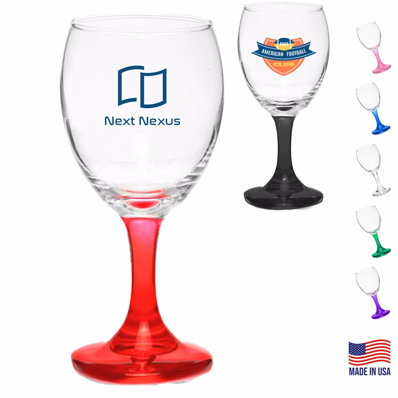 8.5 oz Customized Aragon Glasses
