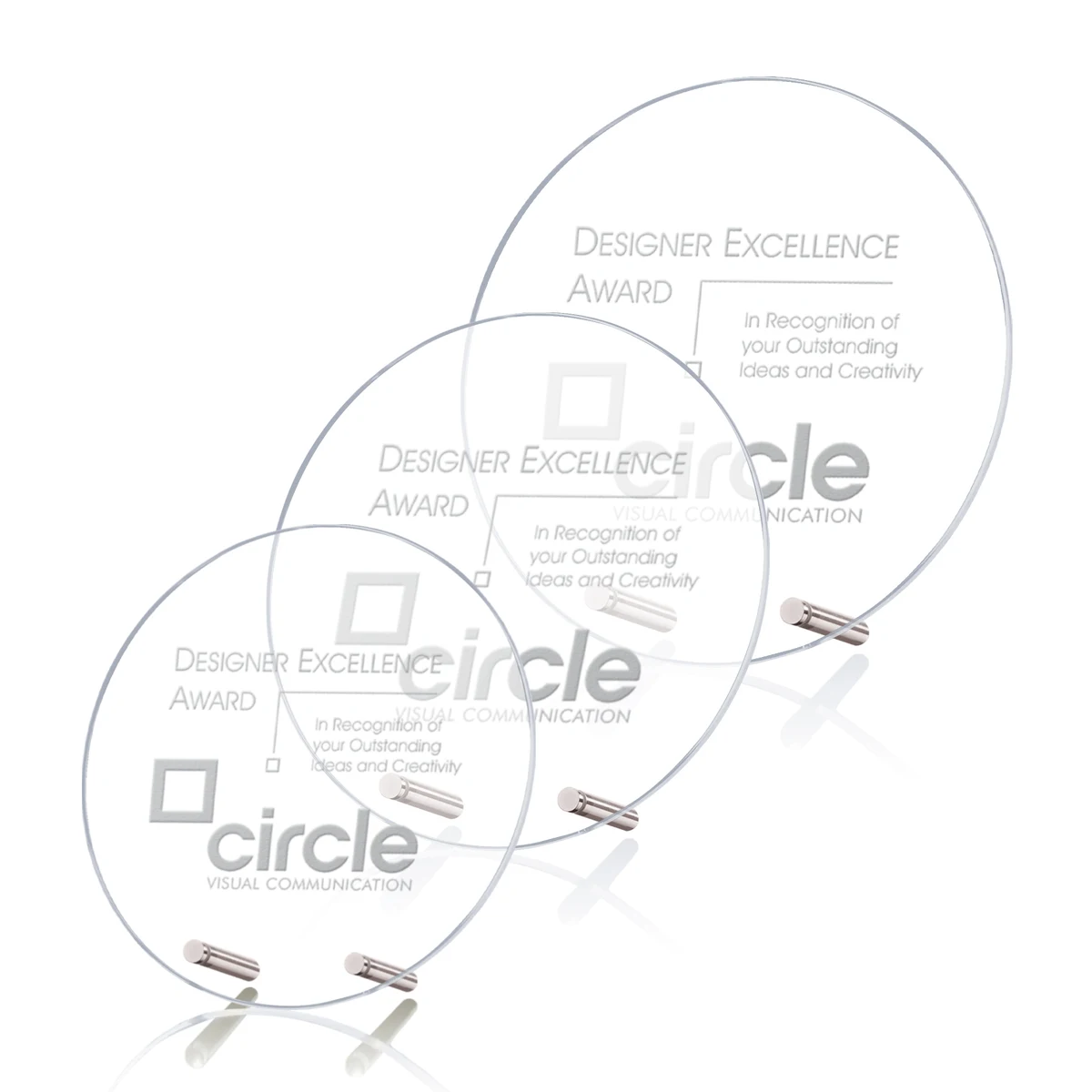 Windsor Circle Award - Chrome 1