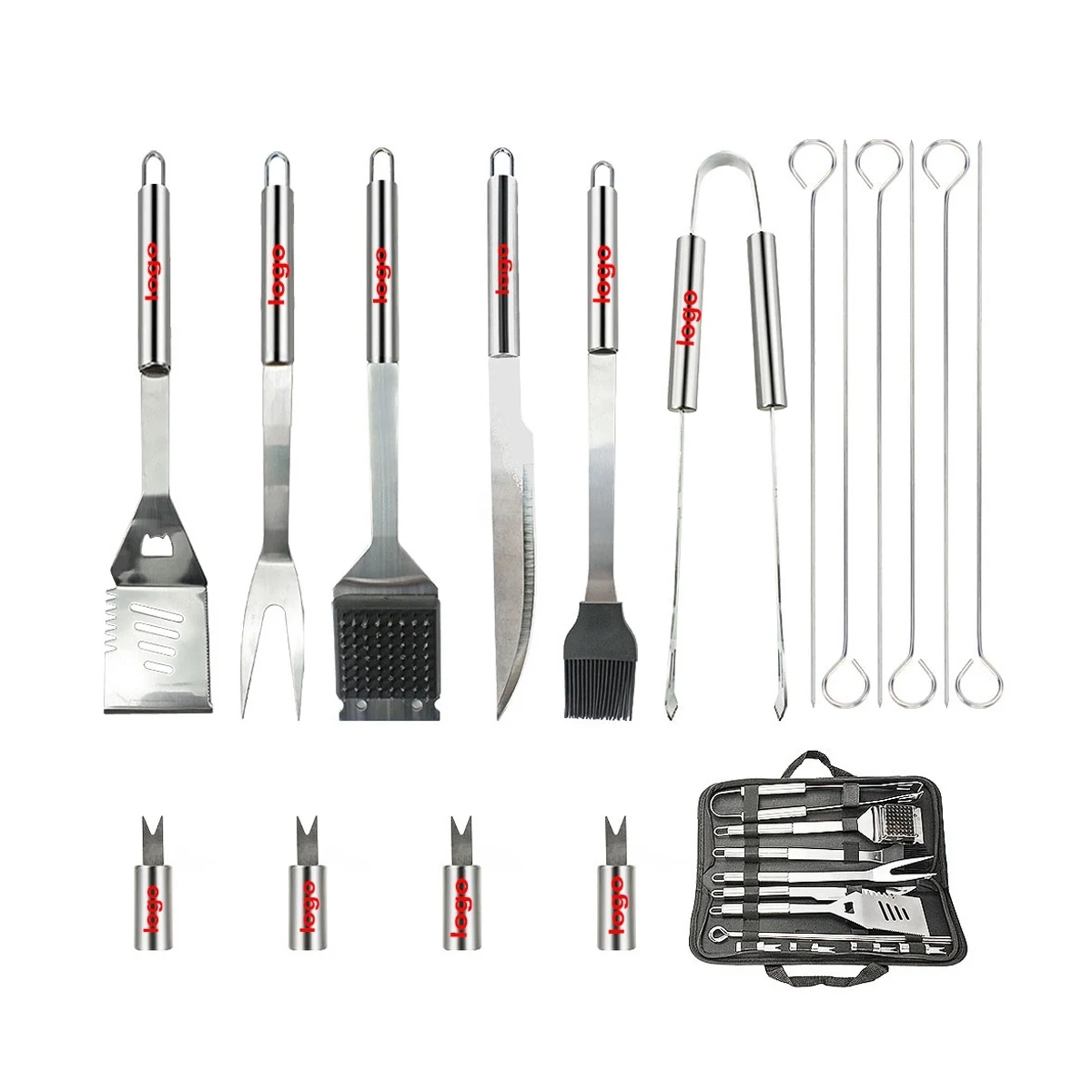 16PCS Barbecue Tool Set 1