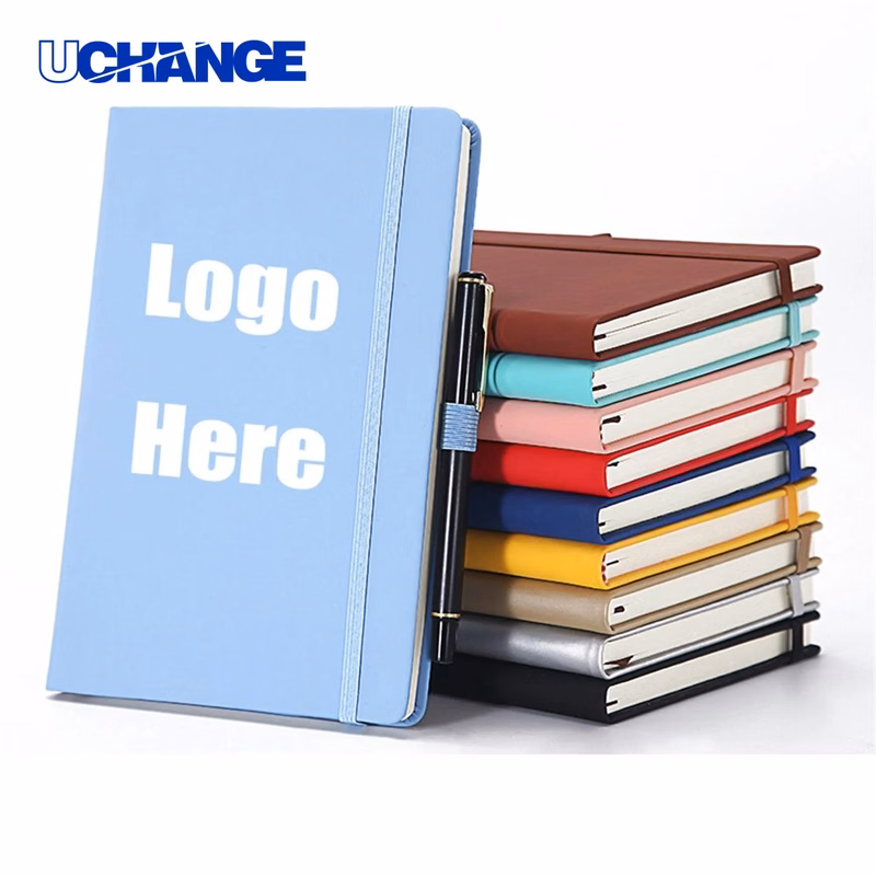 A5 PU Leather Hardcover Notebook Journal