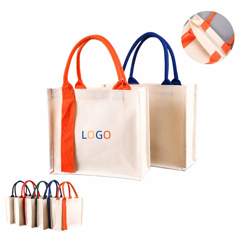 Full Color Reusable Shopping Canvas Tote Bag