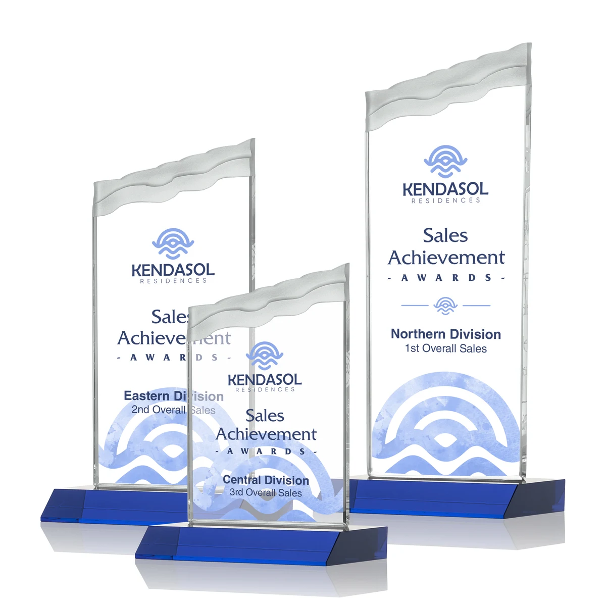 Oakwood VividPrint™ Award - Blue 1