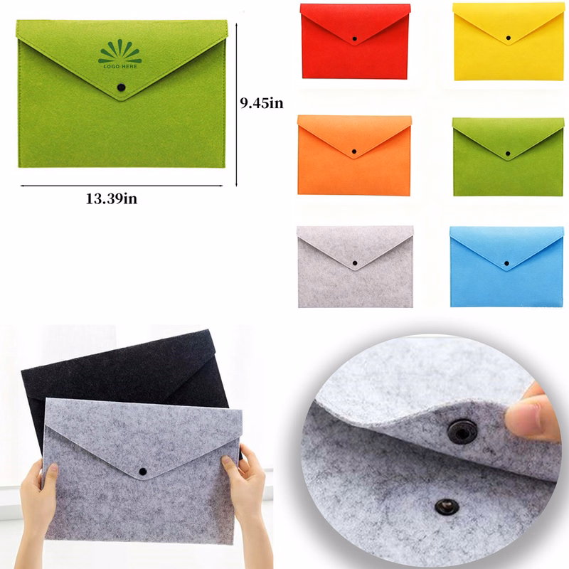 A4 Felt Document Pouch