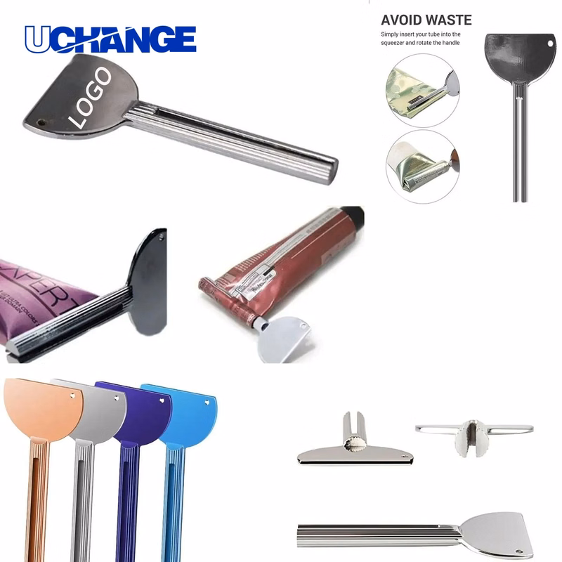 Small Press Aluminum Squeezer Dispenser for Kitchen Use