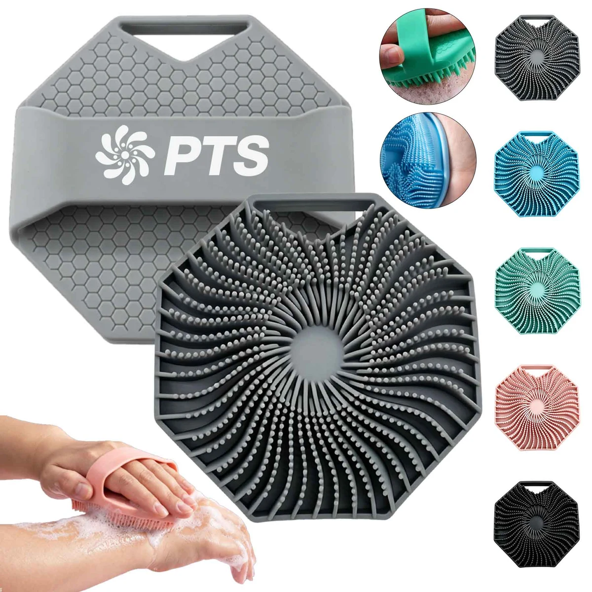 Silicone Bath Brush 1