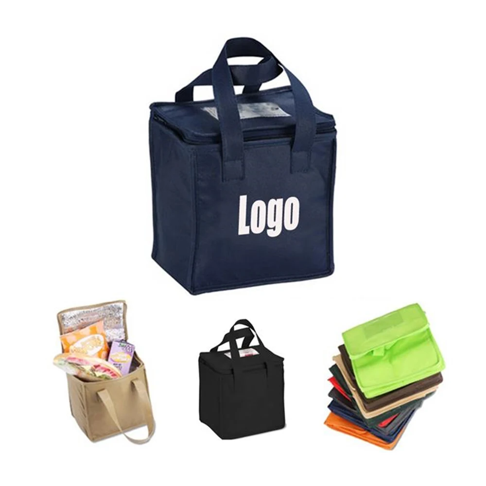Promotional Square Non-Woven Lunch Tote Bag 1