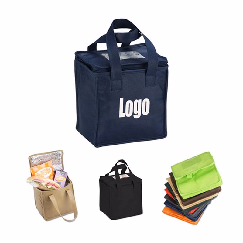 Promotional Square Non-Woven Lunch Tote Bag