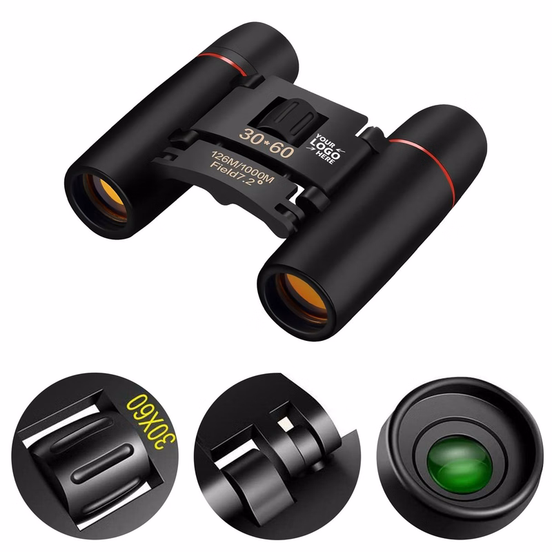 Exterior Dim-Lighting Night Vision Red Film 30x60 Binoculars