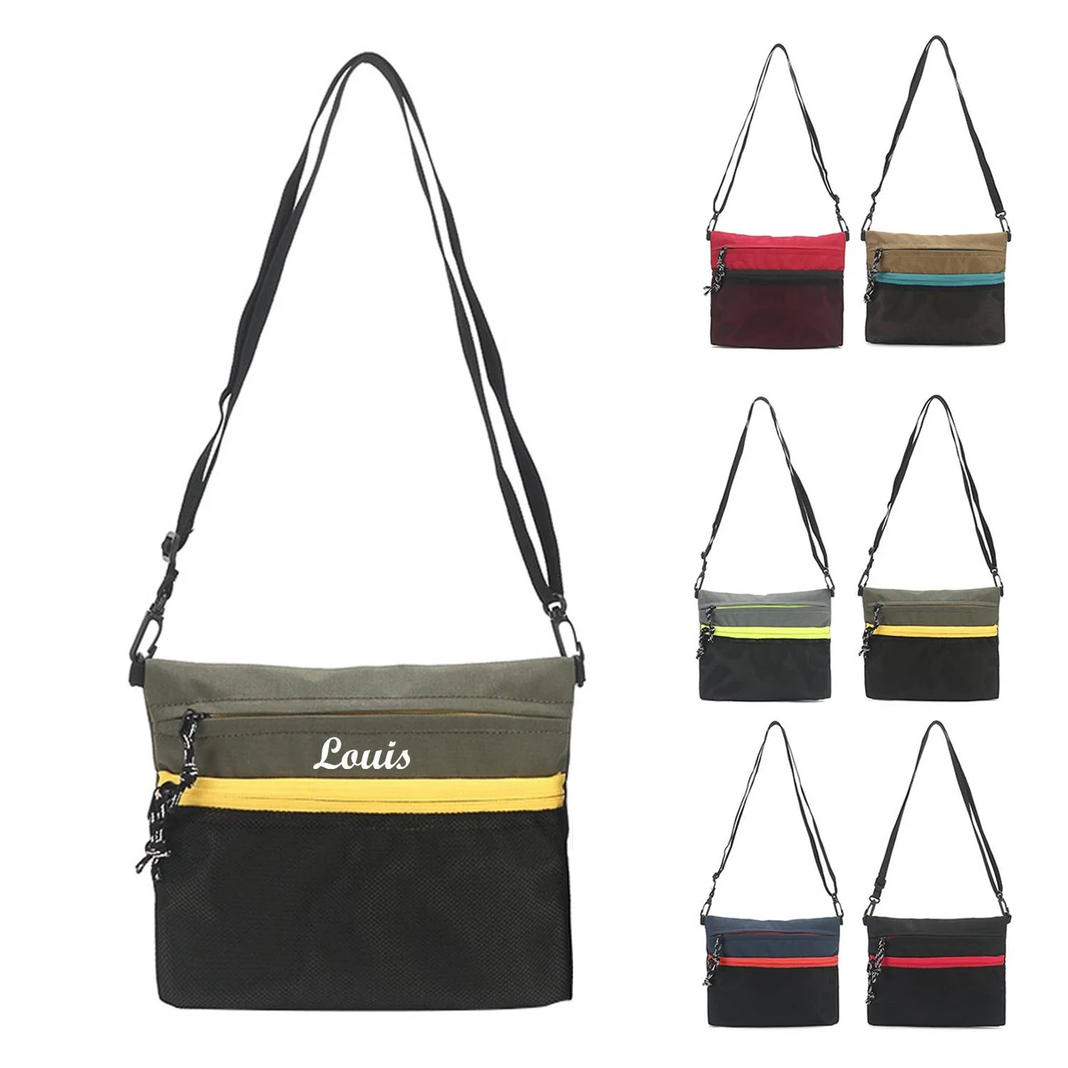 Casual & Sports Single Shoulder Men's Crossbody Bag 1