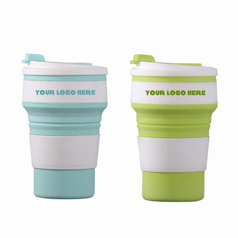 12 Oz Silicone Collapsible Coffee Mug