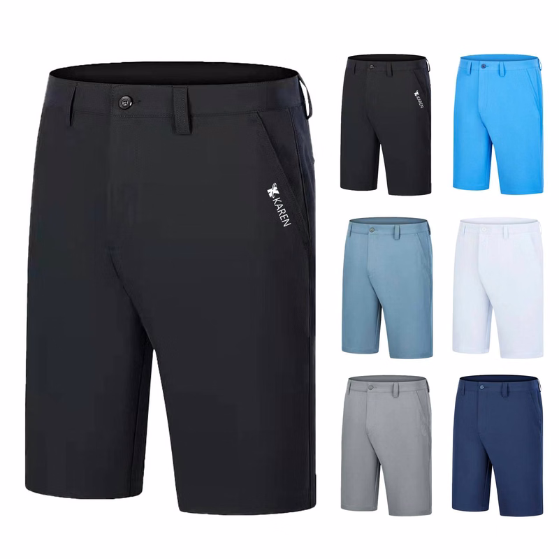 Men's Stretch Multi Pocket Golf Shorts