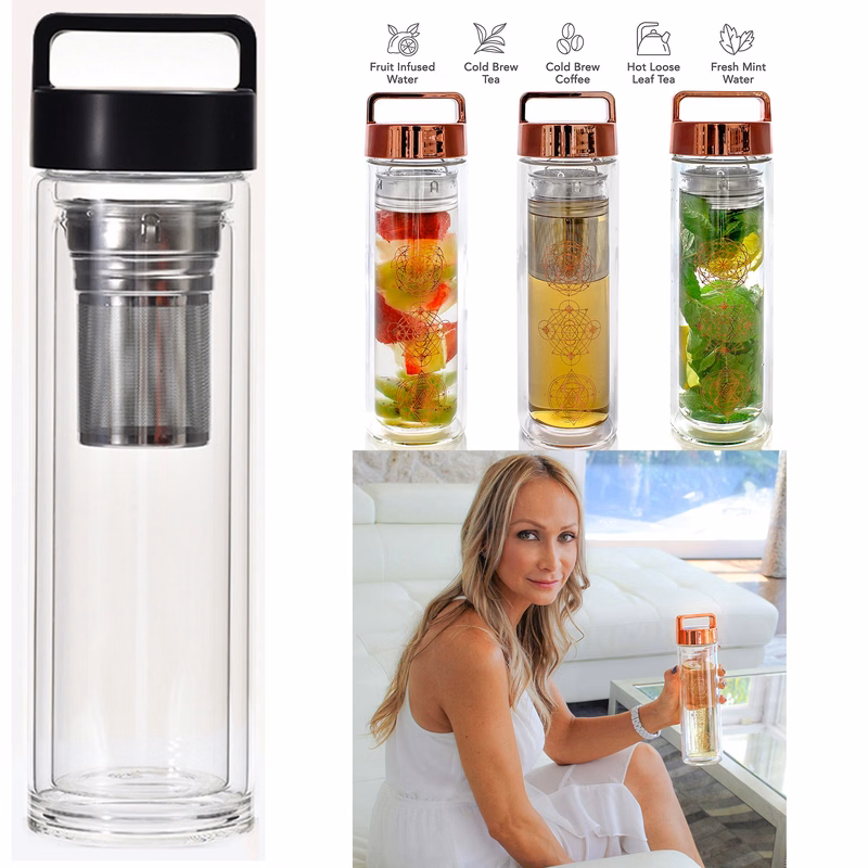 450 ml Insulated Glass Bottle