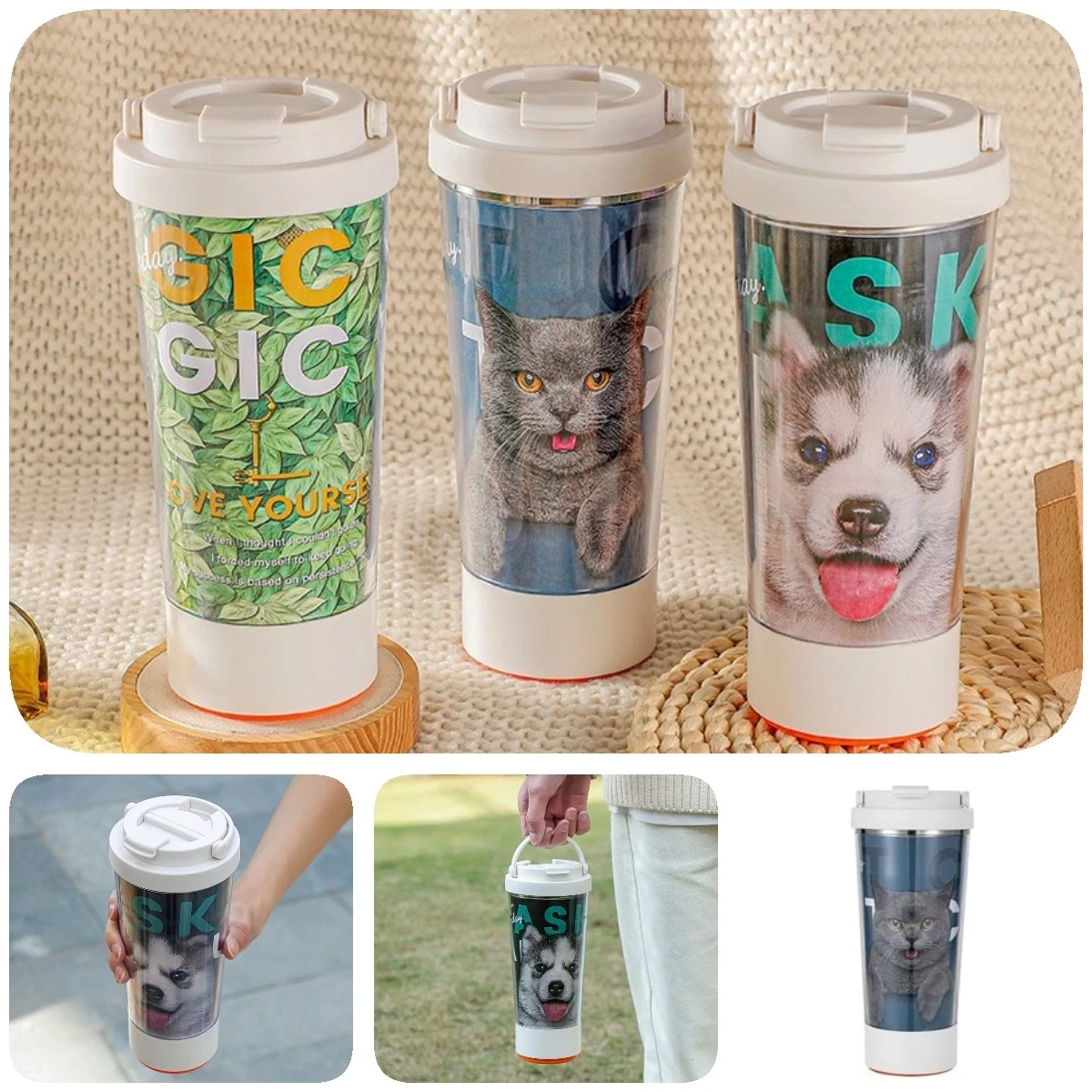 Portable Custom Stainless Steel Travel Cup 1