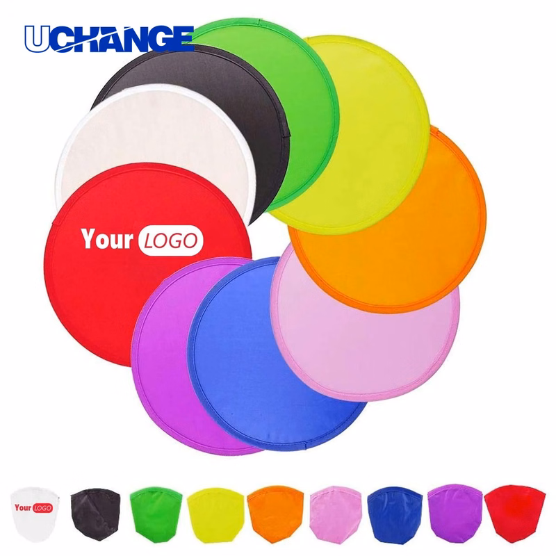 10 Inch Foldable Flyer Fan With Case for Promotions