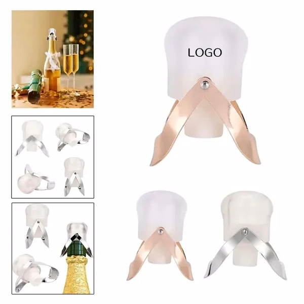 Silicone Wine Bottle Stopper with Cap for Freshness
