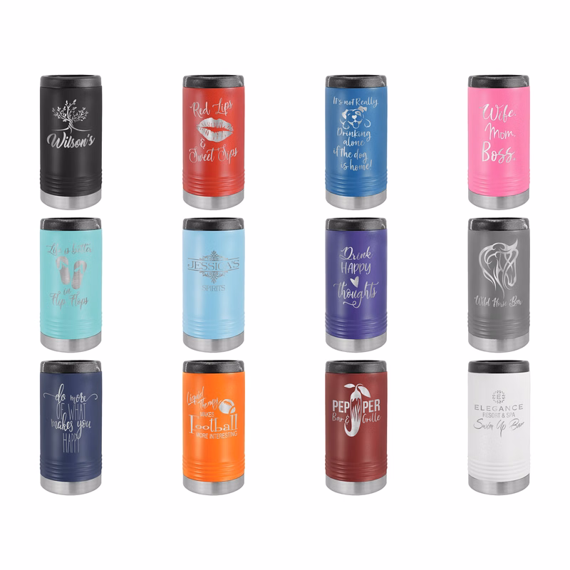 Polar Camel Stainless Steel Vacuum Insulated Slim Beverage Holder