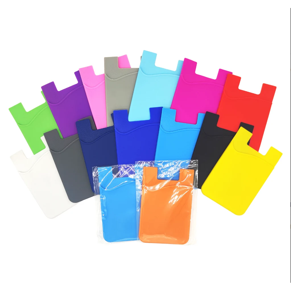 Silicone Phone Wallet / Adhesive Card Holder 1