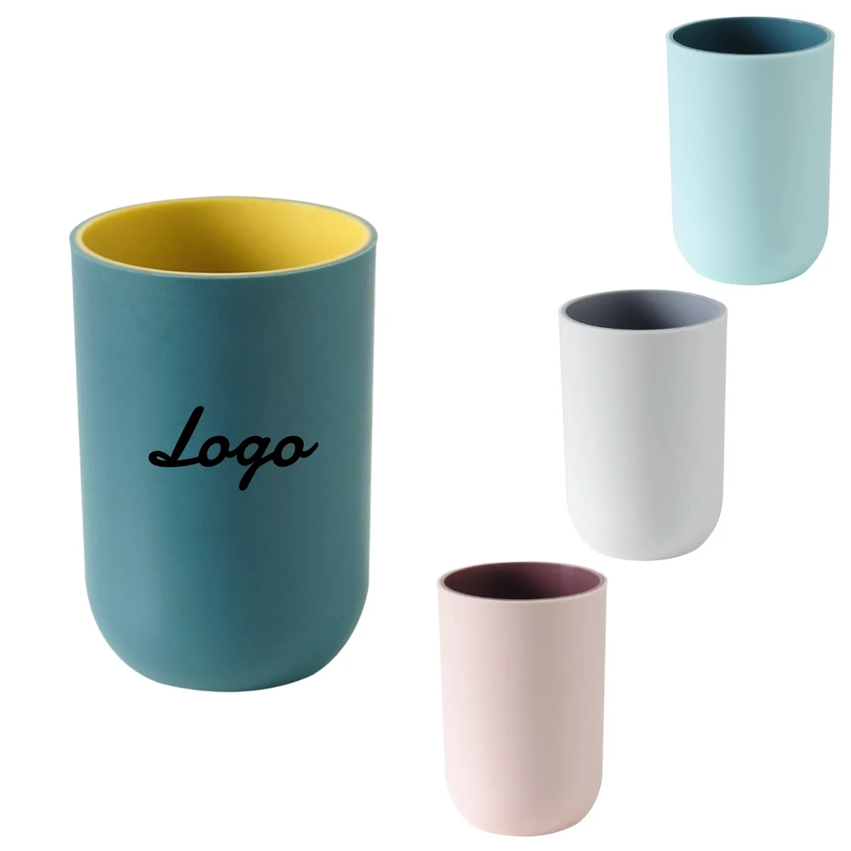Colorful Custom - Logo Plastic Cups 1