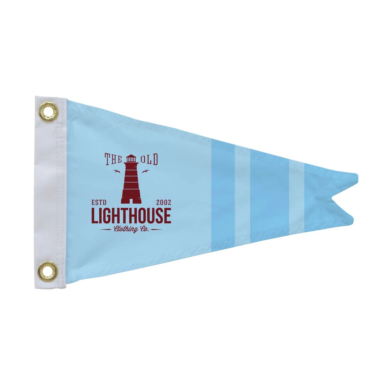 8" x 12" Polyester Burgee Flag Single-Sided 1