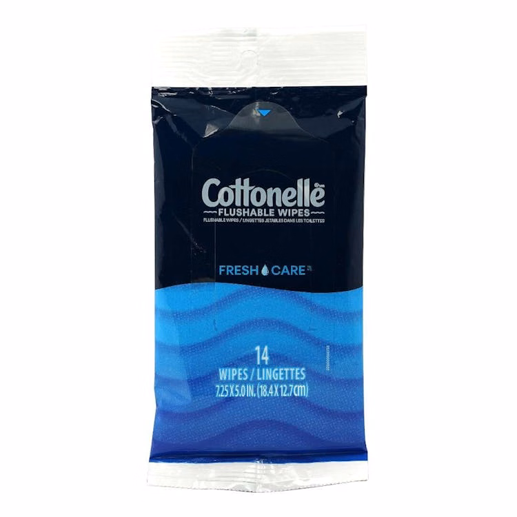 Cottonelle Freshcare Flushable Wipes - 14 Count