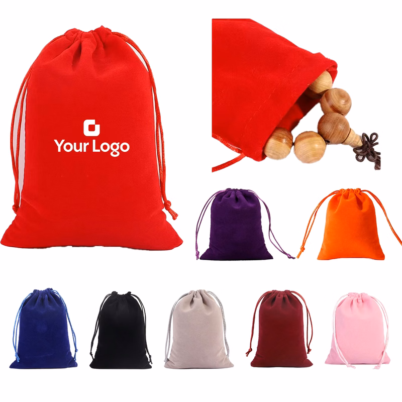 Drawstring Jewelry Storage Pouch Gift Bag