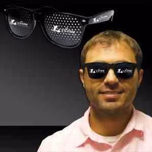 Black Billboard Costume Sunglasses Glasses