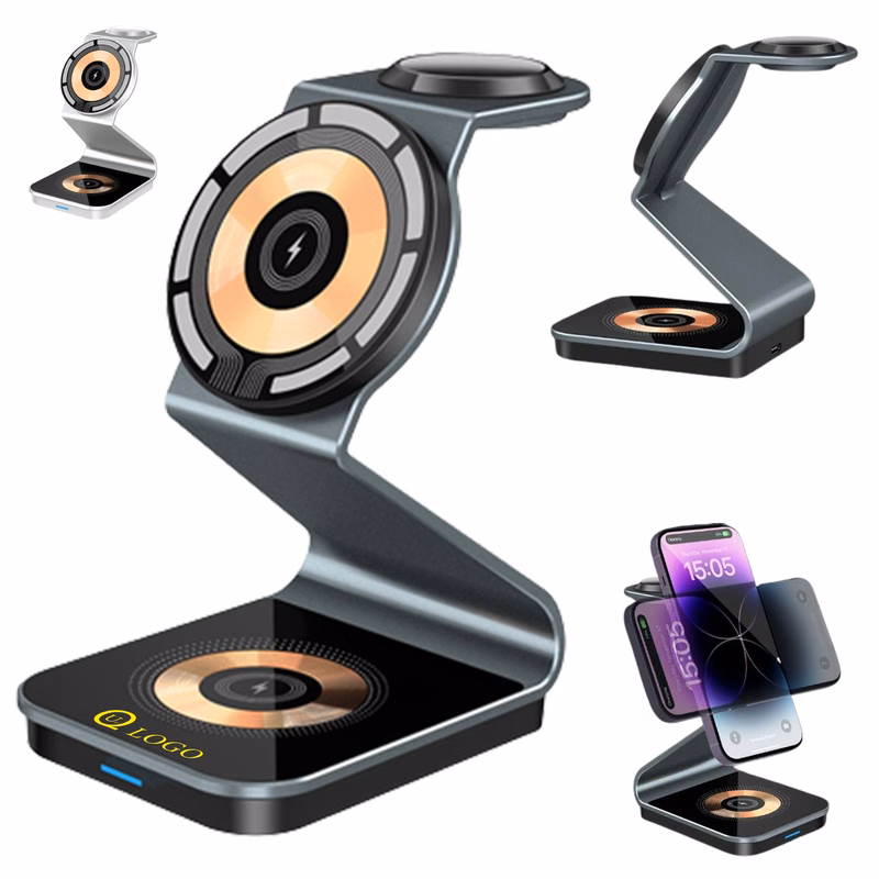 Aluminum Alloy Magnetic Wireless Charger