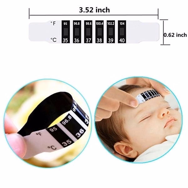 Reusable Thermometer Strips