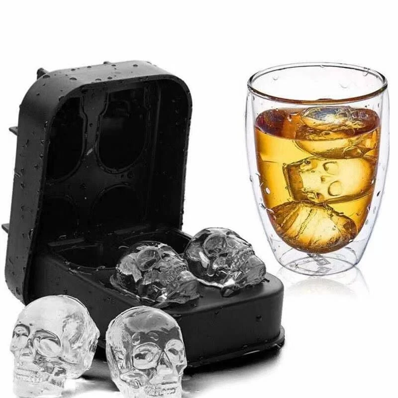 Skeleton Silicone Mold Ice Cube 1