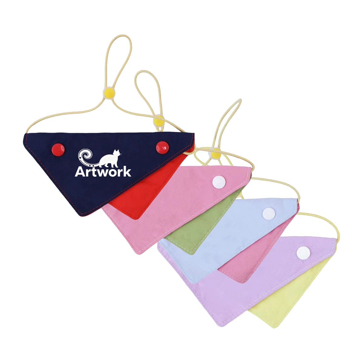 Adjustable Pet Triangle Scarf 1