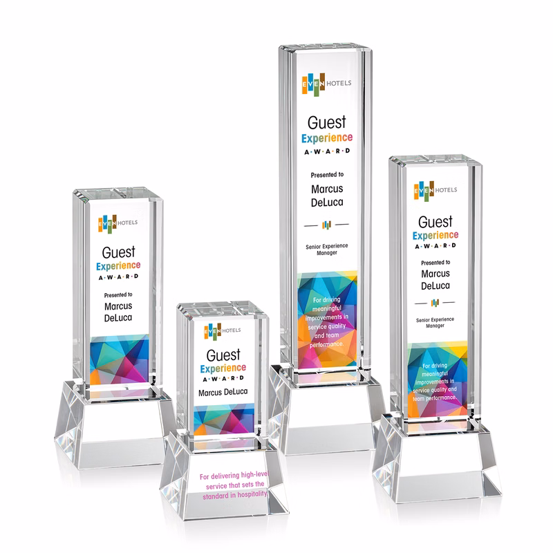 Robson VividPrint™ Award on Base - Clear