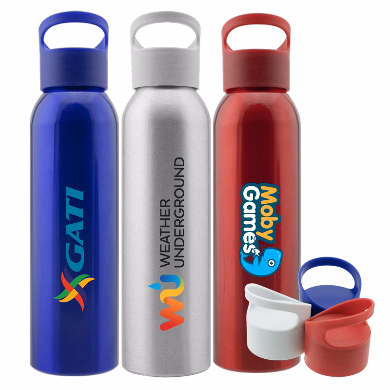 20 Oz. Traveler Aluminum Bottle (Blue)