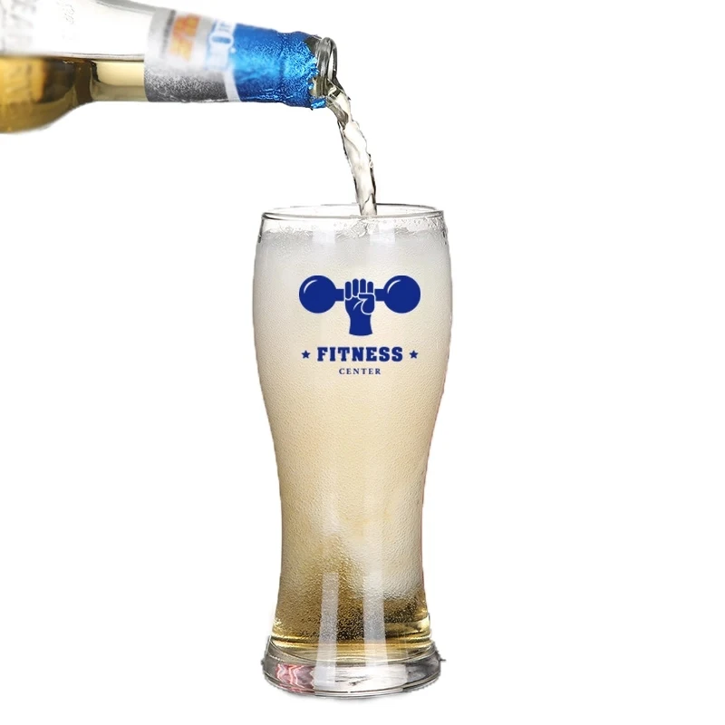 Large Slim Waist Craft Bar Beer Glass 1