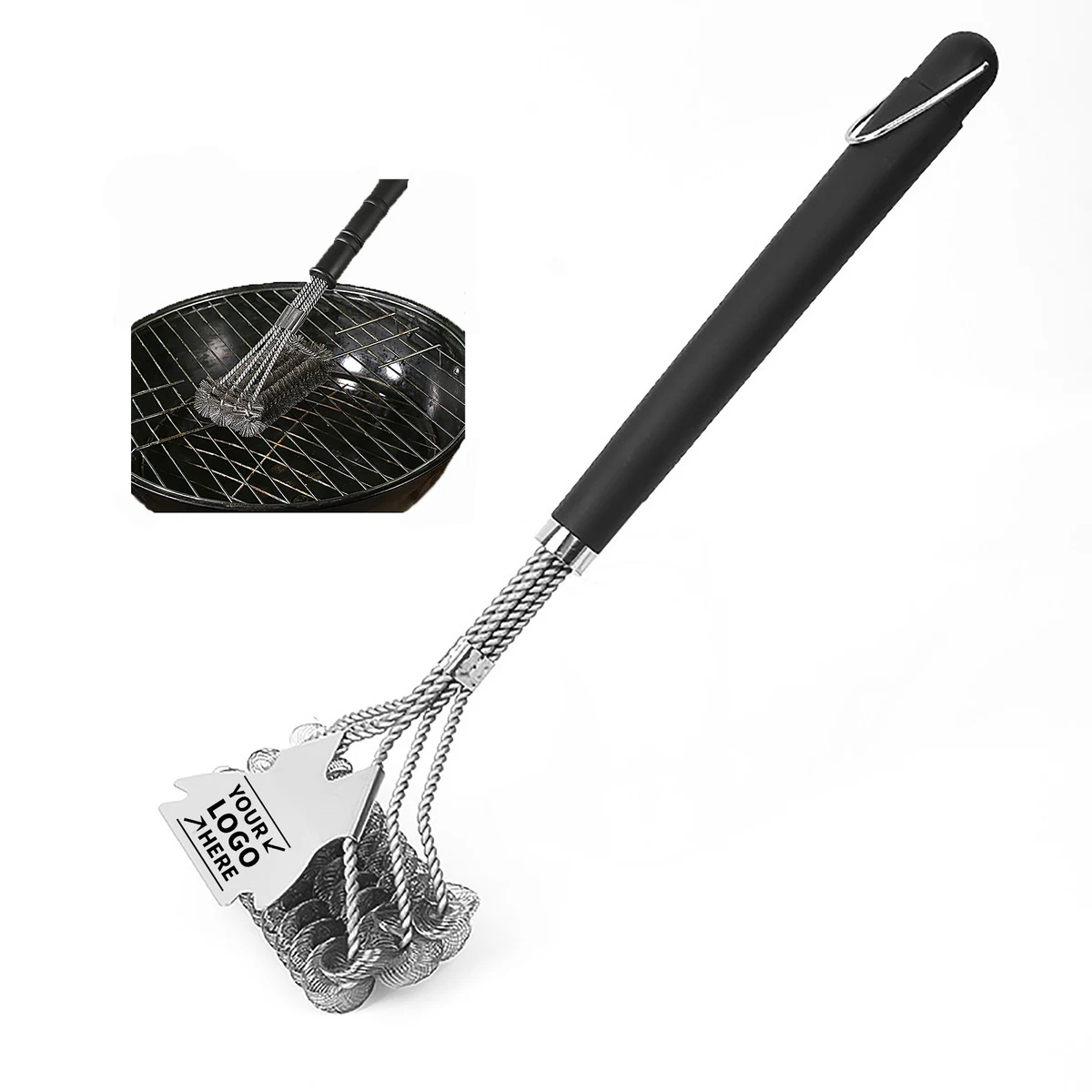 Stainless Bristle Free Safety Barbecue Brush 1