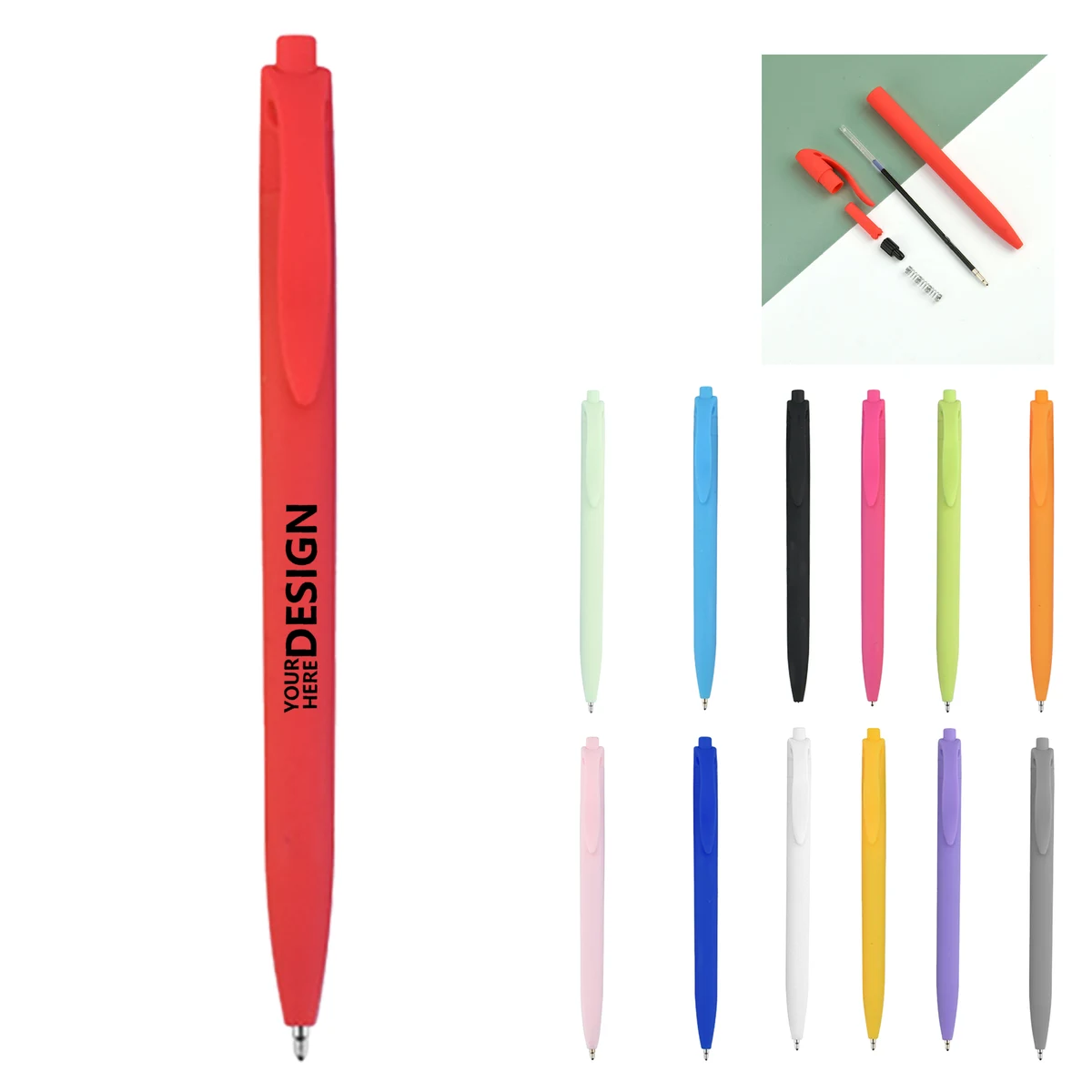 Durable Plastic Ballpoint Pen 1