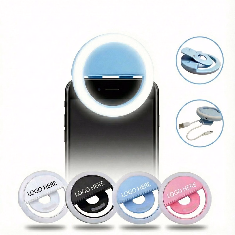Portable Selfie Ring Light for Smartphones