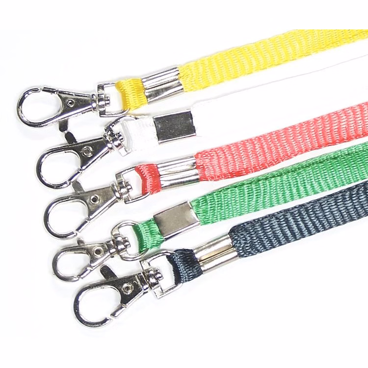 Lanyard with a 360 degree spring gate swivel hook