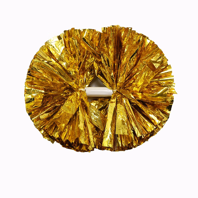 Metallic Cheerleading Pom Poms