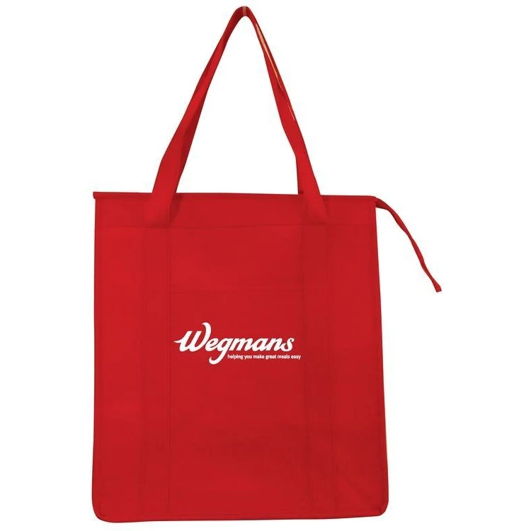 Insulated Grocery Tote (13"x15"x9") 1