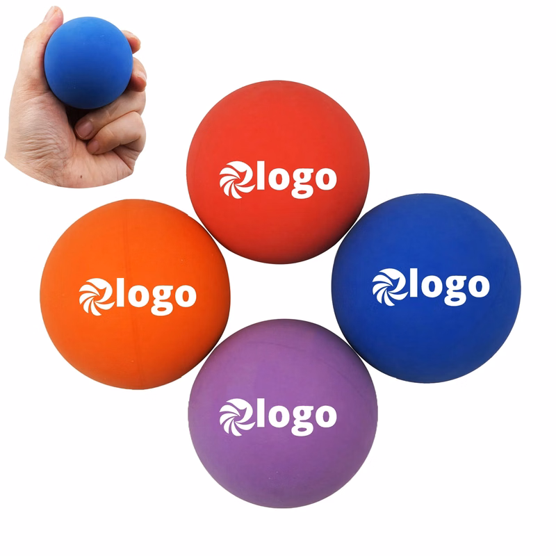 Custom Rubber High Bounce Handball Toy MOQ 100pcs