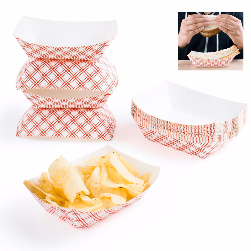 Disposable Paper Food Tray