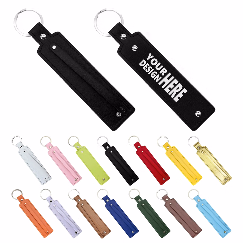 Leather Keychain Accessory