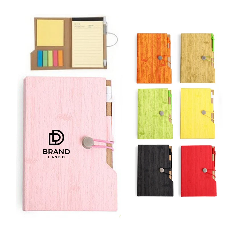 Custom B6 Multi-Functional Sticky Note Notebook With Pen 1