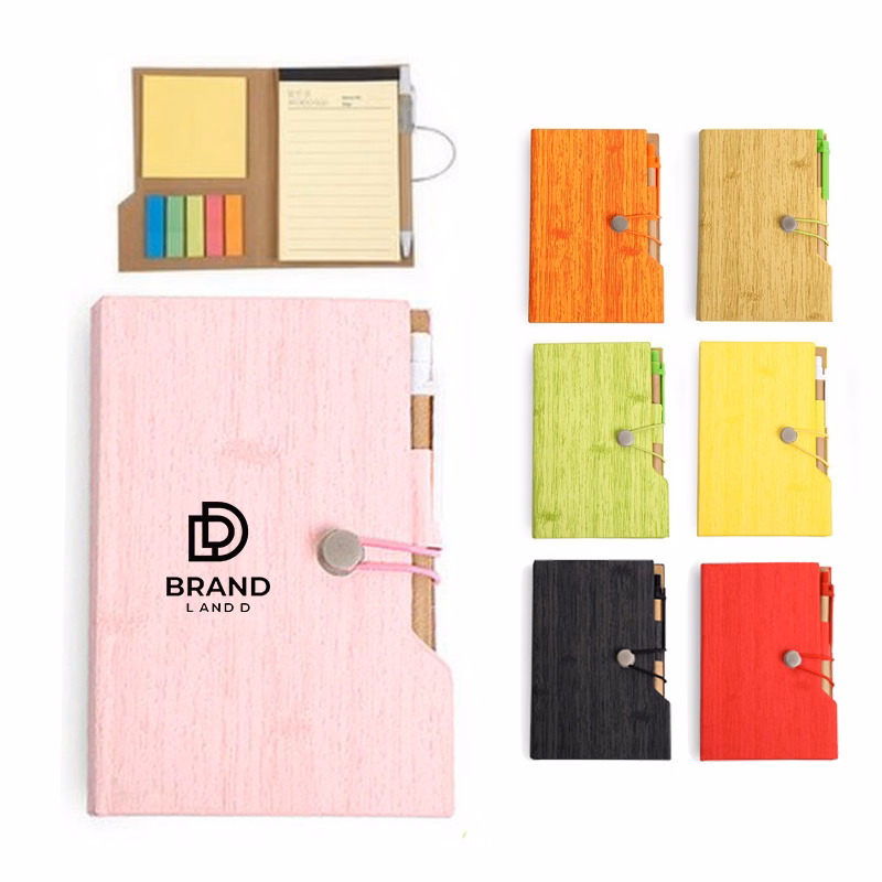 Custom B6 Multi-Functional Sticky Note Notebook With Pen