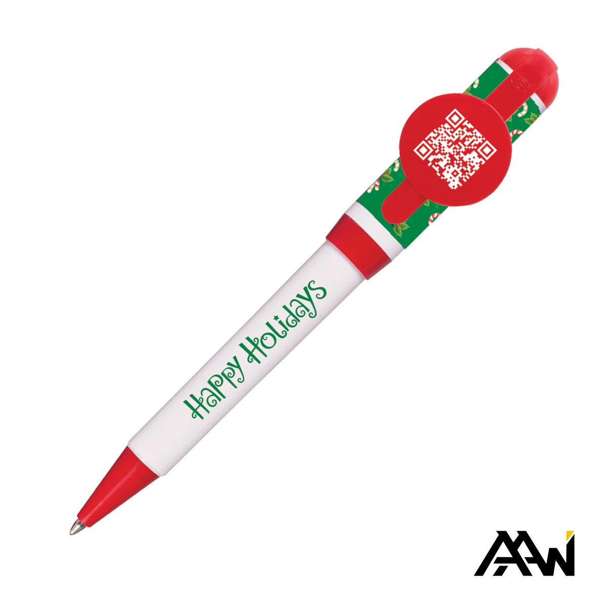Jumbo QR Billboard Twist Pen - Decorated Cap 1