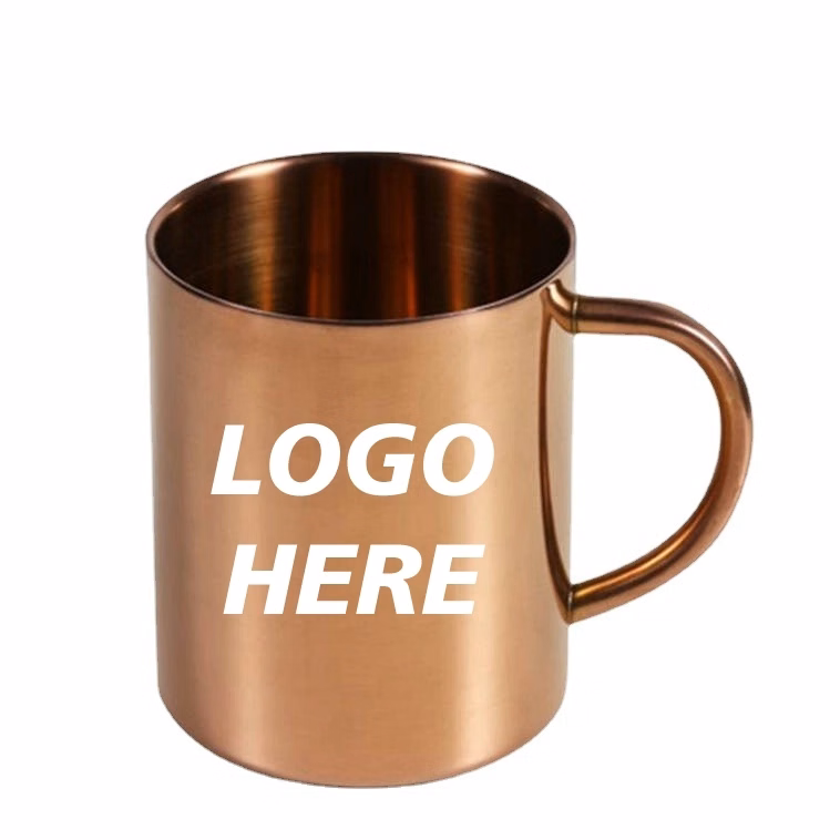 Custom 13.5 oz Double Walled Stainless Steel Coffee Mugs