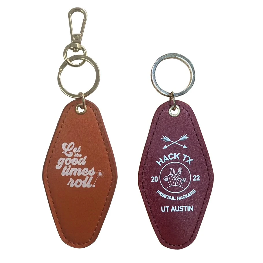 PU Leather Hotel Key Tag 1