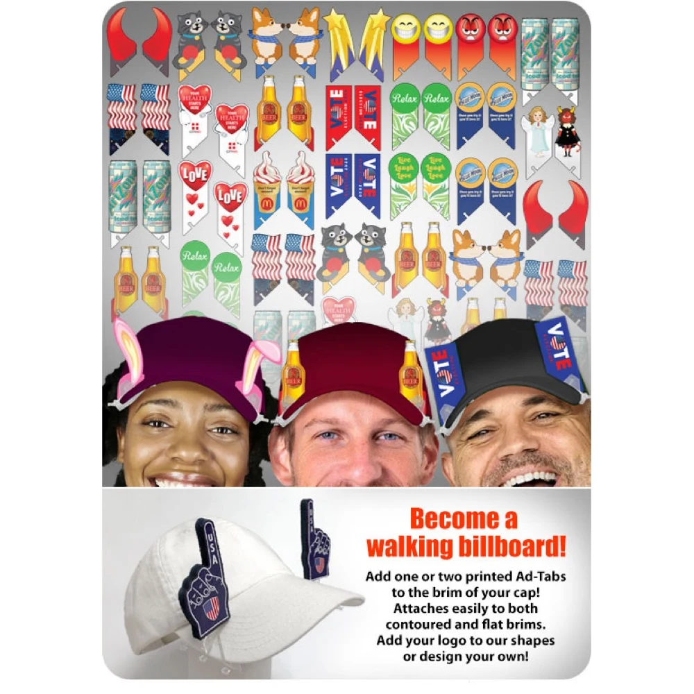Adapt A Cap with Foam Ad Tab 1