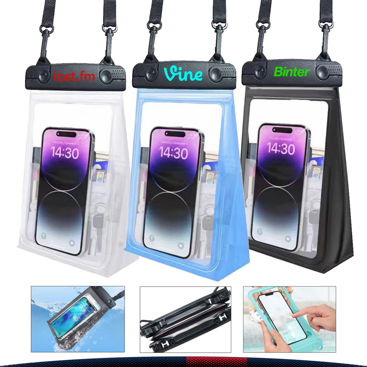 Quartak PVC Waterproof Phone Pouch 1